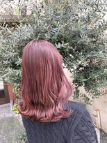 ココカラヘアー ニコ(cococara hair nico) ピンクブラウン/ピンクベージュ/暖色系カラー/ロング