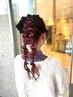 【大内　江梨花】●特別な日の、こだわりヘアアレンジ●