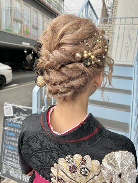 ソウジュ(SOJU) 卒業式袴着付け×ヘアセット