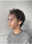 シルバーベージュカラー/メンズハイトーン/シルバーカラー