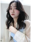 【梅田】韓国風レイヤーで小顔ブルーブラック