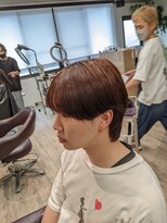 コワファーストナガサキシャンプーボーイ(COIFF1RST NAGASAKI SHAMPOO BOY)&nbsp;シースルーマッシュ×ニュアンスストレート