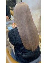 ロンドローズ 名古屋(Lond damaskRose)&nbsp;顔周り ダブルカラー 名駅 ブリーチ 髪質改善 ボブ 韓国267