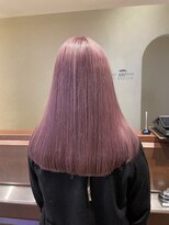 エルサフィロ ヨドヤバシ(el zafiro yodoyabashi) パープルピンク ハイトーンカラー