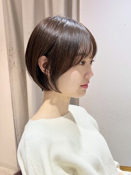 ラミエ バイ メルト 吉祥寺(lamie by melt) *滝田*似合わせショートボブ透明感グレージュ小顔ブラウン人気