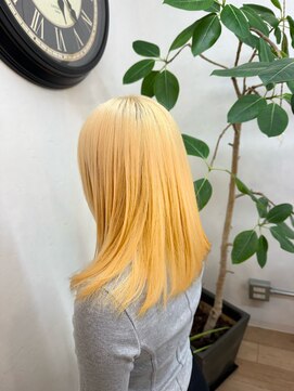 アルベリー ヘアーアンドスパ 浜松上島店(ALBELY hair&spa) ブロンドカラー