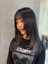 ロンド 表参道店(Lond)&nbsp;イメチェン外ハネボブ美髪ワイドバングレイヤー髪質改善縮毛矯正