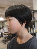 ちょびっとオン眉ショート！