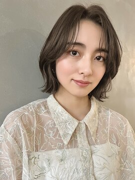 パーク(PARK) 【PARK】顔まわりレイヤー×シアーブラウン