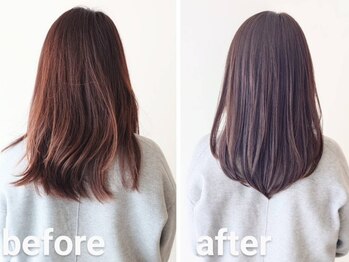 フォトンブリーロ(photon brilo)の写真/SNSのBefore&After動画で話題の酸熱トリートメントを導入☆水分のバランスを整える事で本格髪質改善を実感!