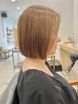 ノエル(NoeL) ワンカールで魅せるナチュラルボブ【來海亮兵】