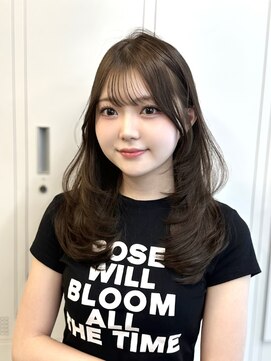 アリュウル 表参道(ALLURE) ミルクベージュ×ザクザクレイヤーカット◎【KAKO】