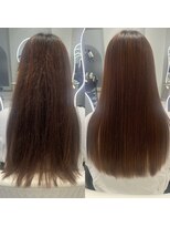 エクララ(eclala)&nbsp;人生初の矯正でお悩みを解消［Before→After］【美髪矯正】