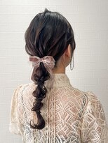 ミモザ シンサイバシ(Mimosa shinsaibashi)&nbsp;参列ヘア