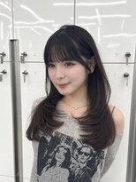 アマトウキョウスマートサロン(AMA TOKYO×Smart Salon)&nbsp;くびれレイヤー/顔まわりカット/くびれ巻き/レイヤーカット