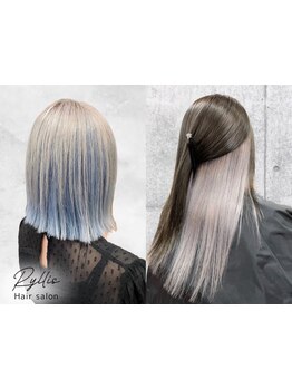 【カット+Wカラー(ケアブリーチ)+Tr￥19500】本物ダメージレスブリーチ技術☆最新エフェクトブリーチ導入◎