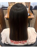 ヘアリゾート粋 ティガ 池袋店(tiga)&nbsp;美髪/髪質改善カラー/ストレート/セミロング/シアーグレージュ