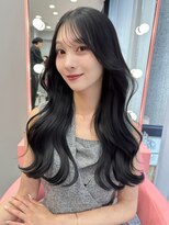 ボタン シブヤ(VOTAN SHIBUYA)&nbsp;くびれヘア/韓国ヘア/顔まわりカット/黒染めを使わない黒髪/艶髪