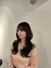 ミヨン 京都烏丸店(miyon) 【miyon】韓国レイヤーカット×暗髪カラー×髪質改善