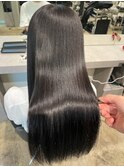 手ぐしで整う髪質改善ストレート