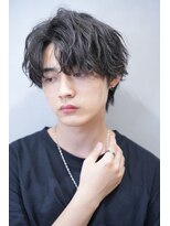 コンフィデンス メンズヘアー(confidence MEN'S HAIR)&nbsp;マッシュウルフ スパイラルパーマ メンズパーマ