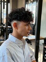 リッチブランドアンドコー(Rich Brand&Co) スパイキーショート フェード スペインカール ルーズパーマ