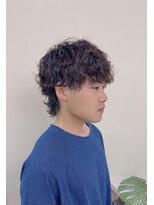 ラウレア(LauLe'a)&nbsp;メンズ波巻きmixツイストパーマ