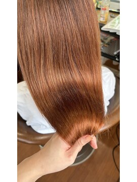 ヘア ロビー(hair Lobby) オレンジカラー