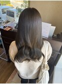赤味消し透明感カラー