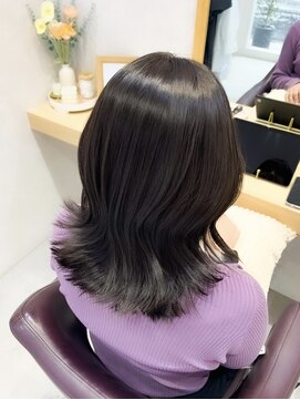 レンテ 千葉(LENTE) 暗髪髪質改善日髪縮毛矯正韓国レイヤーカット顔まわり小顔カット