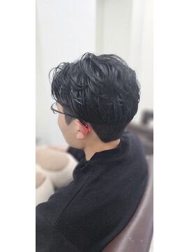 ヘア ポジション HAIR Position 本荘店 パーマ活かしメンズカット