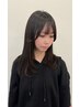 【学割U24】 梅雨対策!前髪縮毛矯正&カット¥8800