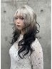 【MERI指名限定】 過去の黒染めもデザインに☆ブリーチ有ルーツカラー¥15400
