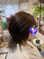 サロン ド シルク 絹延橋美容室/くびれヘアー/カチモリ/グレイヘア