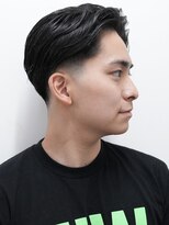 カーウォッシュバーバー(CARWASH BARBER) メンズカットセンターパートツーブロックマッシュショート0704