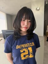 ルトワフクロマチ(Lutowa Fukuromachi) ダークパープル/ナチュラルショート/ミルクブラウン/夏/広島袋町