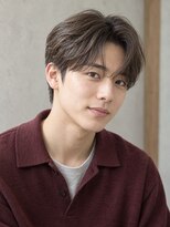モト 船橋(moto)&nbsp;韓国メンズコンマヘア艶髪アッシュブラウンダウンパーマ船橋