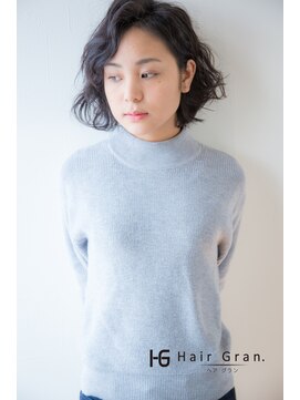 ヘアーグラン(Hair Gran.) ウェーブボブ