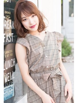 クアトロ グランシュ 川崎店(QUATRO × GranCieux) ナチュラル無造作ゆるふわウェーブ