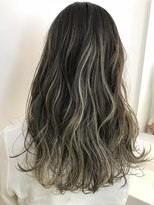 チクロヘアー(Ticro hair) 【チクロヘアー大石】ハイライトグレー