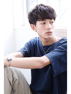 ヘアアンドケア エジェリラボ(hair&care egerie lab) ツーブロック無造作スパイラルマッシュ