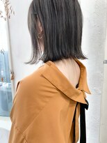 ヌード(nude)&nbsp;nude仲井【切りっぱなしボブ】地毛風カラー【ダークアッシュ】