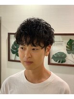 ネクサスアンドコー 錦糸町店(NEXUS&Co.)&nbsp;スパイラルパーマ/ショートマッシュ　<亀戸><錦糸町><理容室>