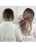 エクステ専門店 あるじゃんすー 水戸店 ホワイトアッシュ#シールエクステ#ラフニュアンス#水戸