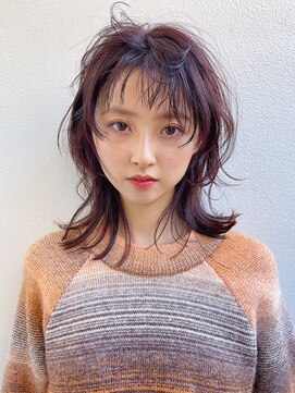 ジゼル(GiseL) ディープラベンダー/髪質改善/韓国/天神/福岡/レイヤー/前髪