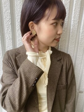 ネオリーブカップ 町田店(Neolive capu) ショートボブ ＊ 耳掛けスタイル【neolivecapu町田店】