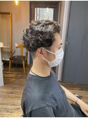 【メンズ パーマ 刈り上げ 恵比寿】