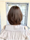 ＊ レイヤーボブで造る、軽やかくびれヘア