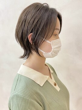 ユーフォリア 銀座(Euphoria) ウルフ/ウルフカット/ ウルフボブ/オリーブベージュ担当岩崎