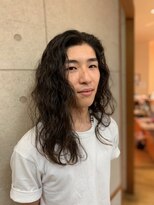 美容室 グラン ブルー&nbsp;【ユニセックス】ミディアムパーマ【楽ちん】